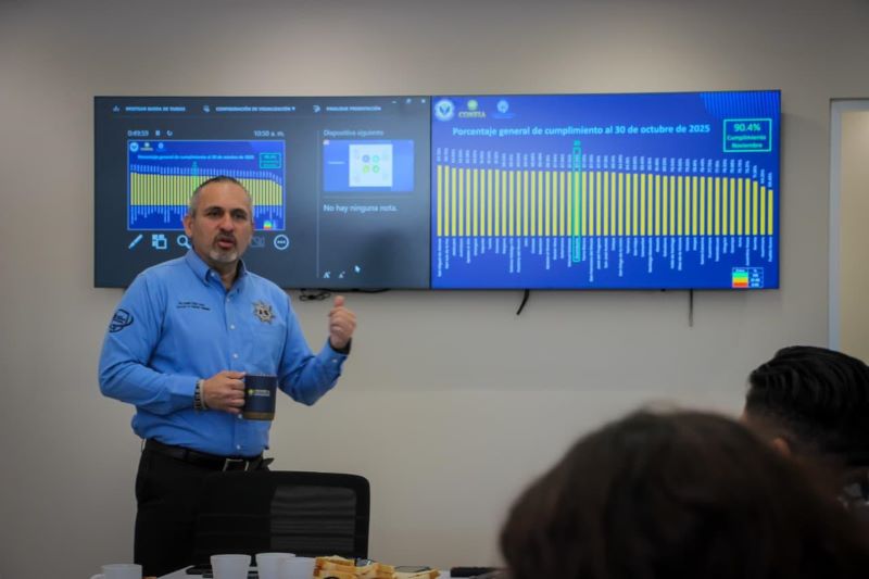 Samuel Ugalde García, secretario de seguridad de Guanajuato capital.