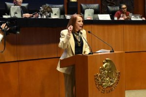 Senadora Laura Itzel Castillo.