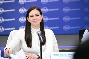 Senadora Michel González Márquez, secretaria general del CEN del PAN.