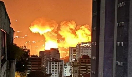 Bombardea Estados Unidos a Caracas