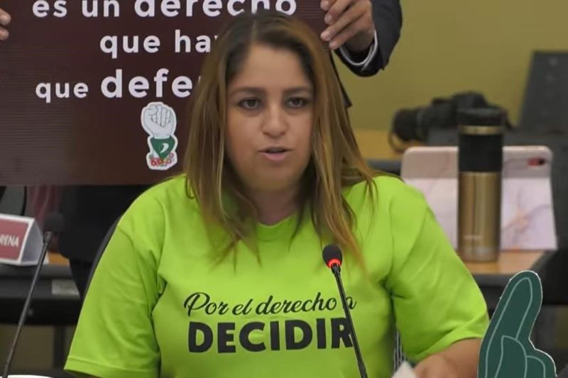 Diputada María Eugenia García Oliveros.