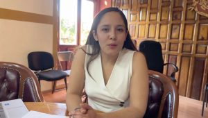 Leslie Pérez, regidora del PVEM en el ayuntamiento de Salvatierra.