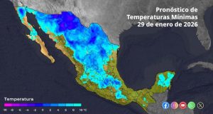 Mapa del estado del tiempo 29I26
