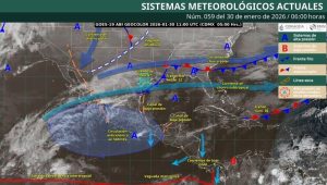 Mapa del estado del tiempo 30I26