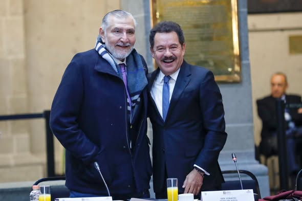 Adán Augusto e Ignacio Mier