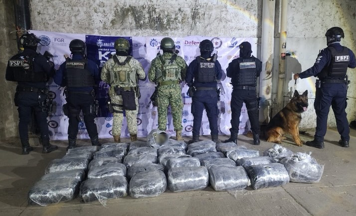 Droga asegurada en Irapuato