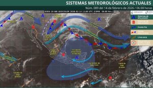 Mapa del estado del tiempo 14II26