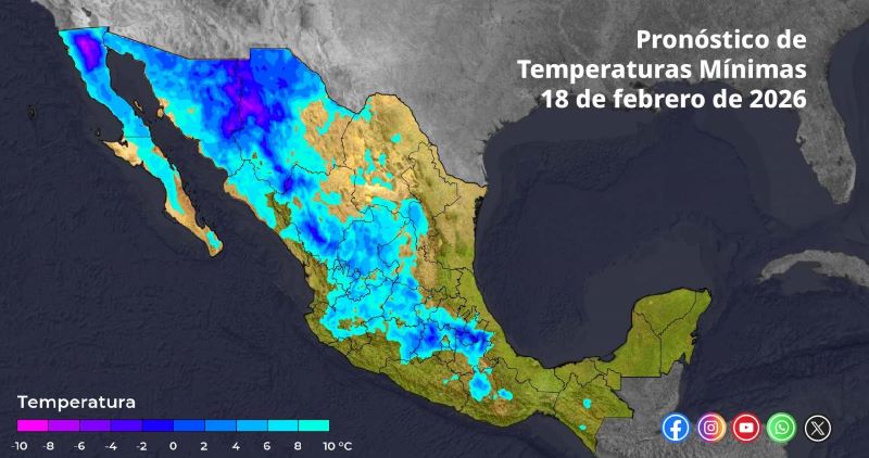 Mapa del estado del tiempo 18II26
