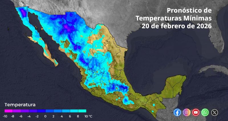 Mapa del estado del tiempo 20II26