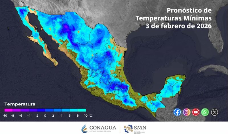 Mapa del estado del tiempo 3II26