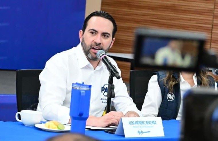 Aldo Márquez Becerra, presidente del CDE del PAN Guanajuato