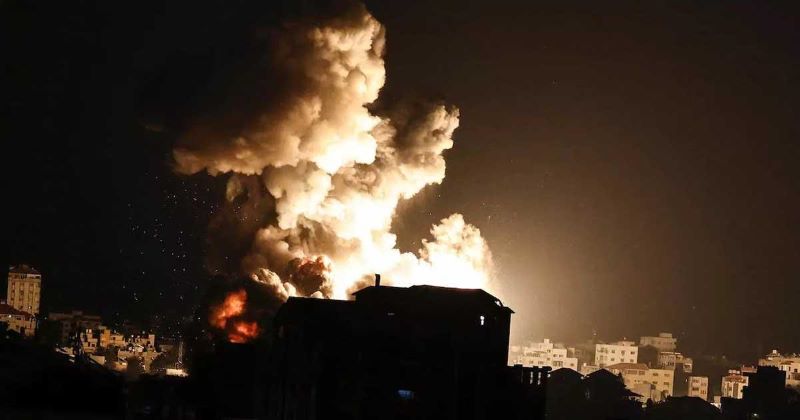 Ataque de Israel a Refinería.