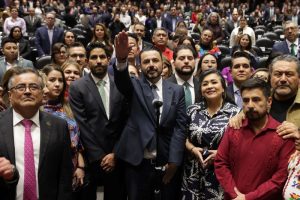 Aureliano Hernández Palacios Cardel rinde protesta como nuevo titular de la Auditoría Superior de la Federación.