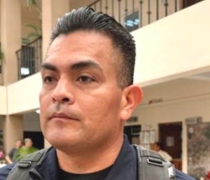 Bernardo Cajero Reyes, director de la policía municipal de Celaya.