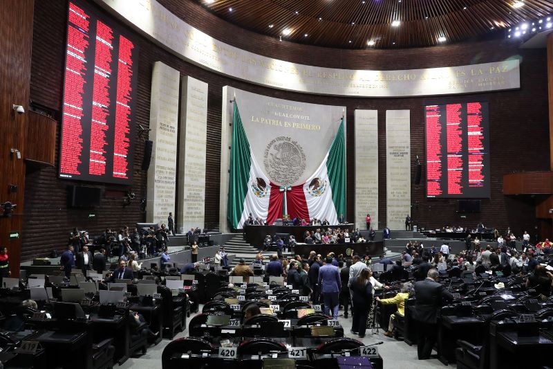 Cámara de Diputados salón de sesiones