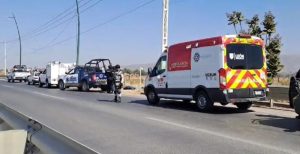 Cuerpo desmembrado en el Eje Metropolitano