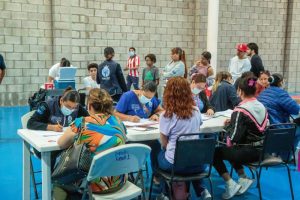 Macrocentro de vacunación