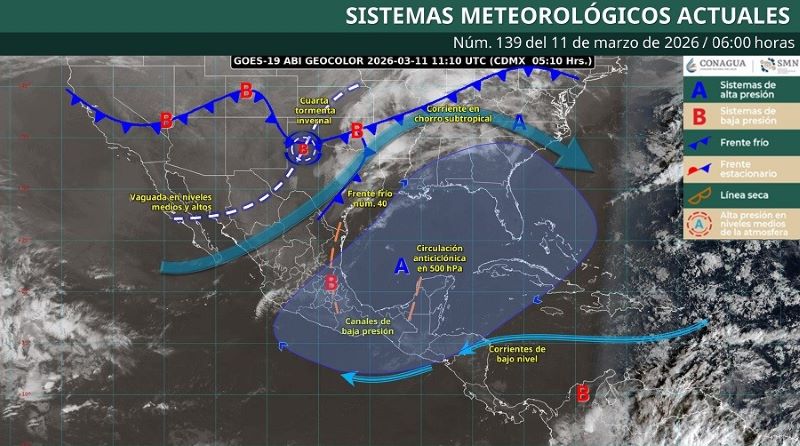 Mapa del estado del tiempo 11III26