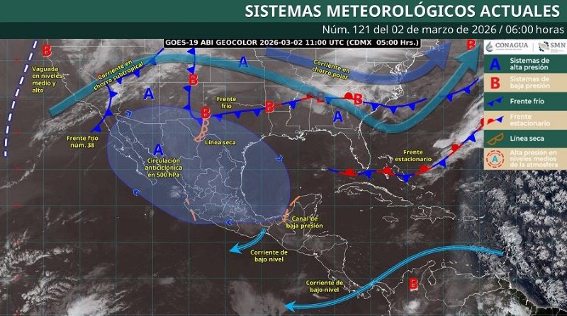 Mapa del estado del tiempo 2III26