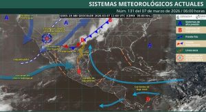 Mapa del estado del tiempo 7III26