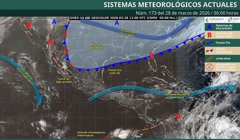 Mapa del tiempo 28III26