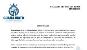 Boletín del hackeo a la SSyP