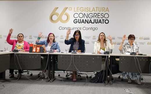 Comisión para la Igualdad de Género del Congreso de Guanajuato.