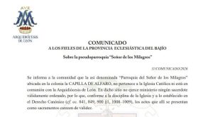 Comunicado Arquidiócesis de León