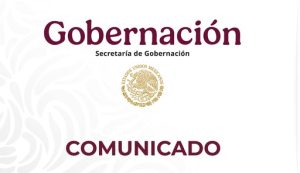 Comunicado SeGob
