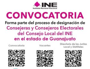 Convocatoria INE Guanajuato