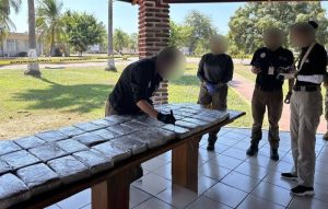 Droga en costas de Michoacán.