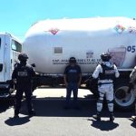 Habitante de Villagrán fue detenido por conducir pipa con más de 11 mil litros de gas cuya procedencia no acreditó