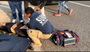 Mako Sierra, reportero golpeado en Juventino Rosas.