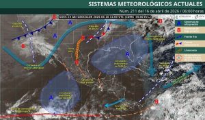 Mapa del tiempo 16IV26