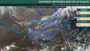 Mapa del tiempo 19IV26