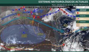 Mapa del tiempo 25IV26