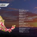 Pronóstico del Servicio Meteorológico Nacional del estado del tiempo el 27 de abril de 2026