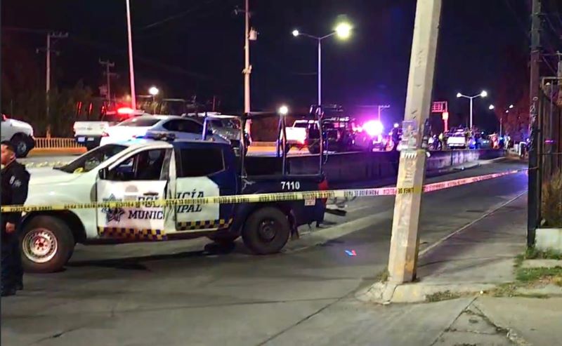 Persecución y balacera en Celaya.