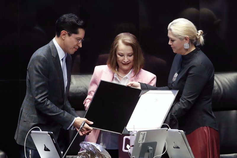 Roberto Velasco Álvarez fue ratificado por el Senado como secretario de Relaciones Exteriores.