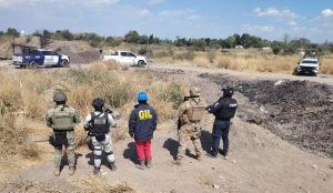 Toma ilegal de combustible en Cortazar