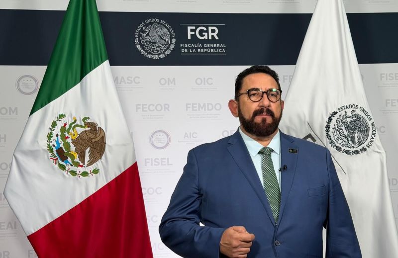 Ulises Lara, vocero de la FGR.