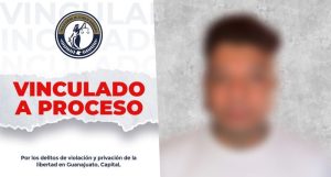 Vinculado por agresión sexual.