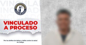 Arturo N, causó destrozos a la fuente de la presidencia de Celaya.