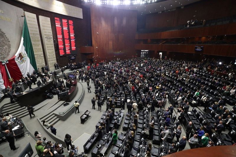 Cámara de diputados, periodo extraordinario de sesiones