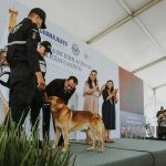 Jubila gobierno del estado a 10 caninos de la Unidad K9
