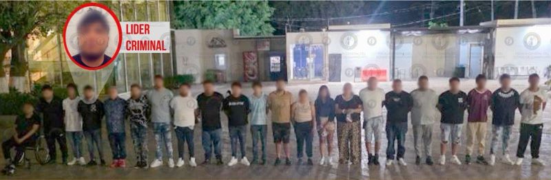 Grupo delncuencual detenido en Silao
