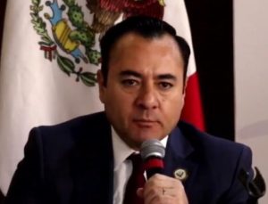 Juan Mauro González Martínez, secretario de seguridad y paz.