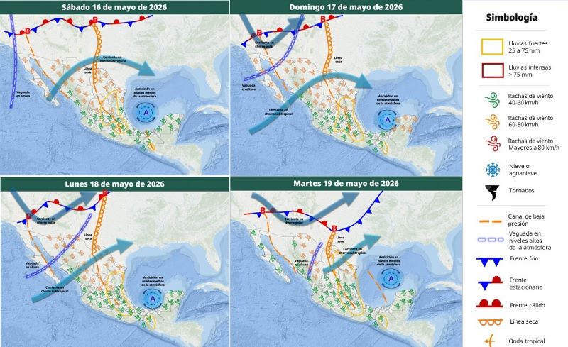 Mapa del tiempo 16V26