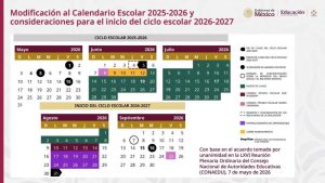 Nuevo Calendario Escolar.