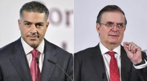 Omar García Harfuch y Marcelo Ebrard